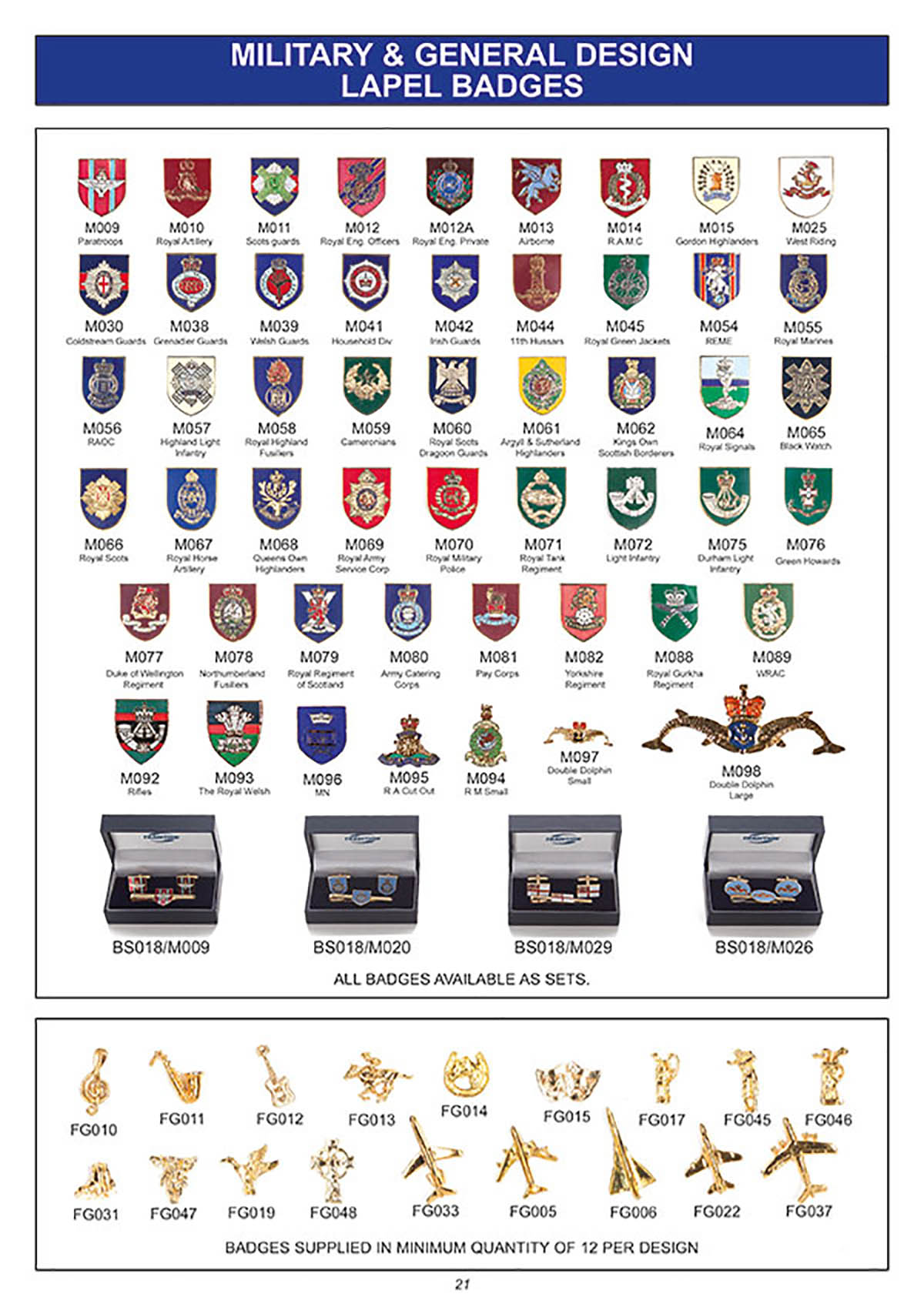 Stunning army navy badges for Decor and Souvenirs 