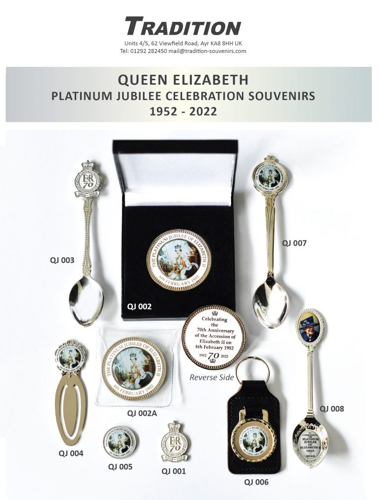 Queen Platinum Jubilee Tradition Giftware Limited
